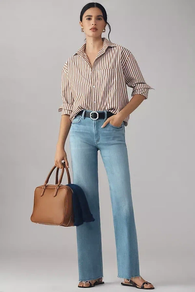 Citizen Of Humanity Palma Petite High-rise Straight-leg Jeans In Blue