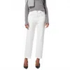 Citizens Of Humanity Palma High Rise Straight Leg Jeans In Soft White In White