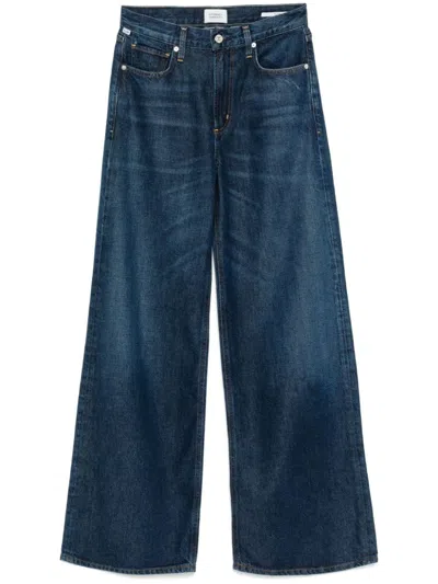 Citizens Of Humanity Paloma Baggy Jenas In Blue