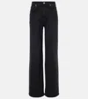 Citizens Of Humanity Paloma Baggy Velvet Pant In Black In Black