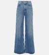 Citizens Of Humanity Paloma Mid-rise Wide-leg Jeans In Blue