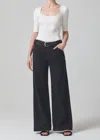 Citizen Of Humanity Paloma Utility Trouser In Washed Black In Blue