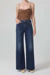 Citizen Of Humanity Paloma Wide Leg Baggy In Everdeen