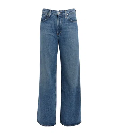 Citizens Of Humanity Paloma Wide-leg Jeans In Blue