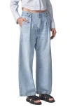 CITIZENS OF HUMANITY PAYTON HIGH WAIST COTTON WIDE LEG TROUSER JEANS