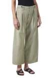 Citizen Of Humanity Citizens Of Humanity Payton Super High Waist Crop Wide Leg Utility Trousers In Palmdale