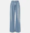 Citizen Of Humanity Petra High-rise Wide-leg Jeans In Blue