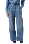 Citizen Of Humanity Citizens Of Humanity Petra Pleated Nonstretch Jeans In Nensi