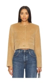 Citizen Of Humanity Pia Cropped Jacket In Ambra In Ambra