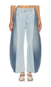 Citizens Of Humanity Horseshoe Paneled Rigid High-rise Wide-leg Jeans In Fracture