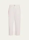Citizens Of Humanity Palma High Rise Straight Leg Jeans In Soft White In Chalk White