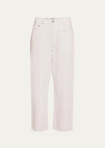 Citizen Of Humanity Citizens Of Humanity Palma High Rise Straight Leg Jeans In Soft White