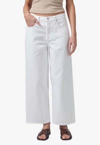Citizen Of Humanity Pina Low-rise Baggy Jeans In White