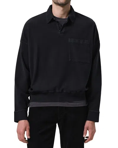 Citizen Of Humanity Citizens Of Humanity Polo Shirt In Black