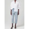 Citizen Of Humanity Neve Low-slung Relaxed Jeans In Blue