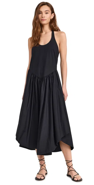 Citizen Of Humanity Poppi Halter Dress Black