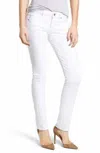 CITIZENS OF HUMANITY RACER SKINNY DENIM JEANS IN WHITE