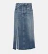 Citizens Of Humanity Raian Denim Midi Skirt In Blue