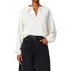 Citizens Of Humanity Remi Collared Sweatshirt In Pashmina