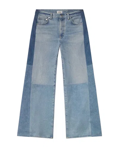 Citizens Of Humanity Reworked Paloma Jean In Light Wash Denim