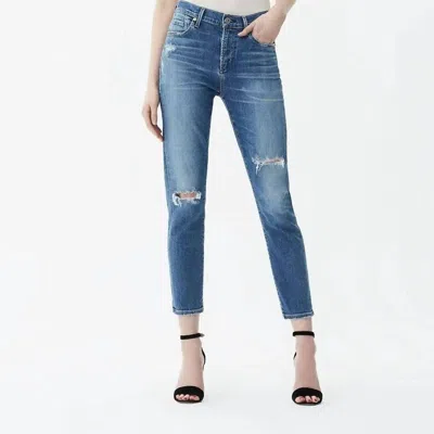 Citizens Of Humanity Rocket Crop High Rise Skinny Jean In Blue