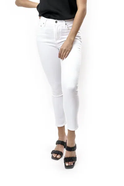 Citizens Of Humanity Rocket Crop Skinny Jeans In Sculpt White In Multi