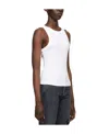Citizens Of Humanity Isabel Ribbed Jersey Tank Top In White