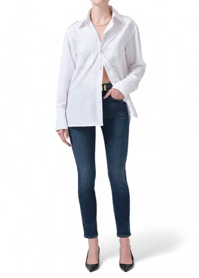 CITIZEN OF HUMANITY SLOANE SKINNY JEAN IN BALTIC