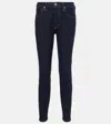 Citizen Of Humanity Bodycon Skinny Jean In Plush Black In Blue