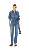 Citizens Of Humanity Solene Polished Jumpsuit In Blue