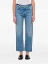 Citizens Of Humanity Delphina High Rise Straight Jean In Elsinore In Blue
