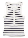 Citizen Of Humanity Caralyn Striped Cotton-blend Tank Top