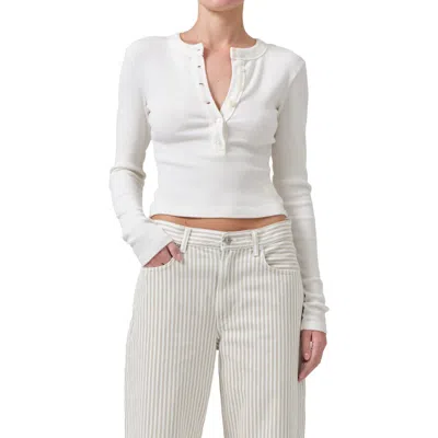 CITIZEN OF HUMANITY CITIZENS OF HUMANITY VARRA RIB HENLEY