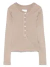 Citizen Of Humanity Varra Top In Neutrals