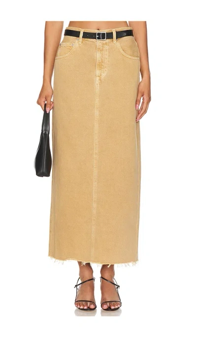 Citizen Of Humanity Verona Column Skirt In Seychelles