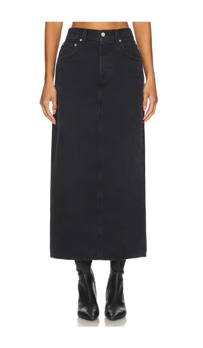 Citizens Of Humanity Verona Column Skirt In Mezzanotte