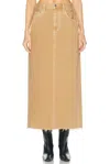 Citizen Of Humanity Verona Column Skirt In Seychelles