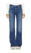 Citizen Of Humanity Vidia Mid Rise Boot In Blue