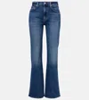Citizen Of Humanity Vidia Mid-rise Bootcut Jeans In Blue