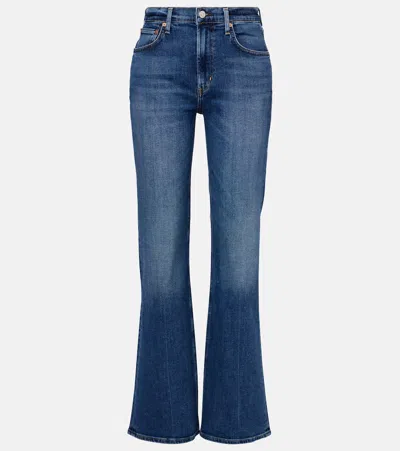 Citizens Of Humanity Vidia Mid-rise Bootcut Jeans In Sutherland (dk Indigo)
