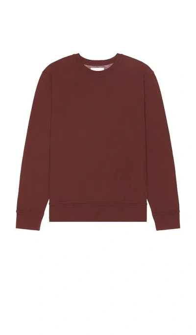 Citizen Of Humanity Vintage Sweatshirt In Smoked Hazel