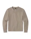 Citizen Of Humanity Citizens Of Humanity Waffle Long Sleeve Tee In Wheat