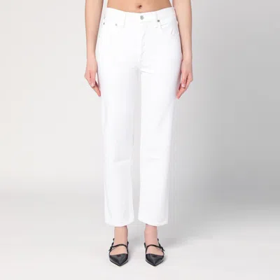 Citizens Of Humanity White Denim Zurie Jeans