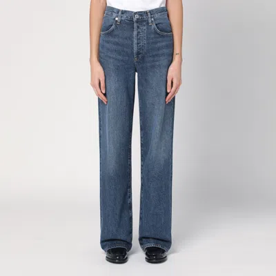 Citizens Of Humanity Wide Dark Blue Jeans