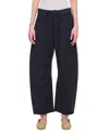 Citizens Of Humanity Marcelle Cotton Low Slung Cargo Pants In Black