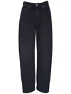 Citizen Of Humanity + Net Sustain Devi High-rise Straight-leg Organic Jeans In Black