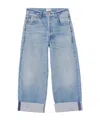 Citizen Of Humanity Ayla Baggy Cuffed Crop Jeans In Blue