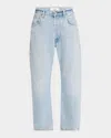 Citizens Of Humanity Dahlia Bow Leg Baby Roll Jeans In Ribbon In Blaire