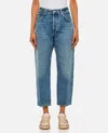 Citizen Of Humanity Denim Trousers With Belt Loops In Blue