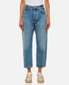 Citizen Of Humanity Denim Trousers With Belt Loops In Blue